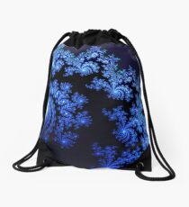 Blue Oasis Drawstring Bag