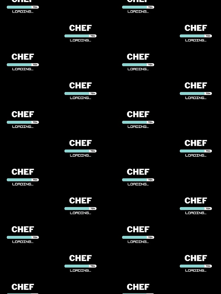 Thumbnail 3 of 3, Scarf, Future Chef Loading In Progress designed and sold by livegood.