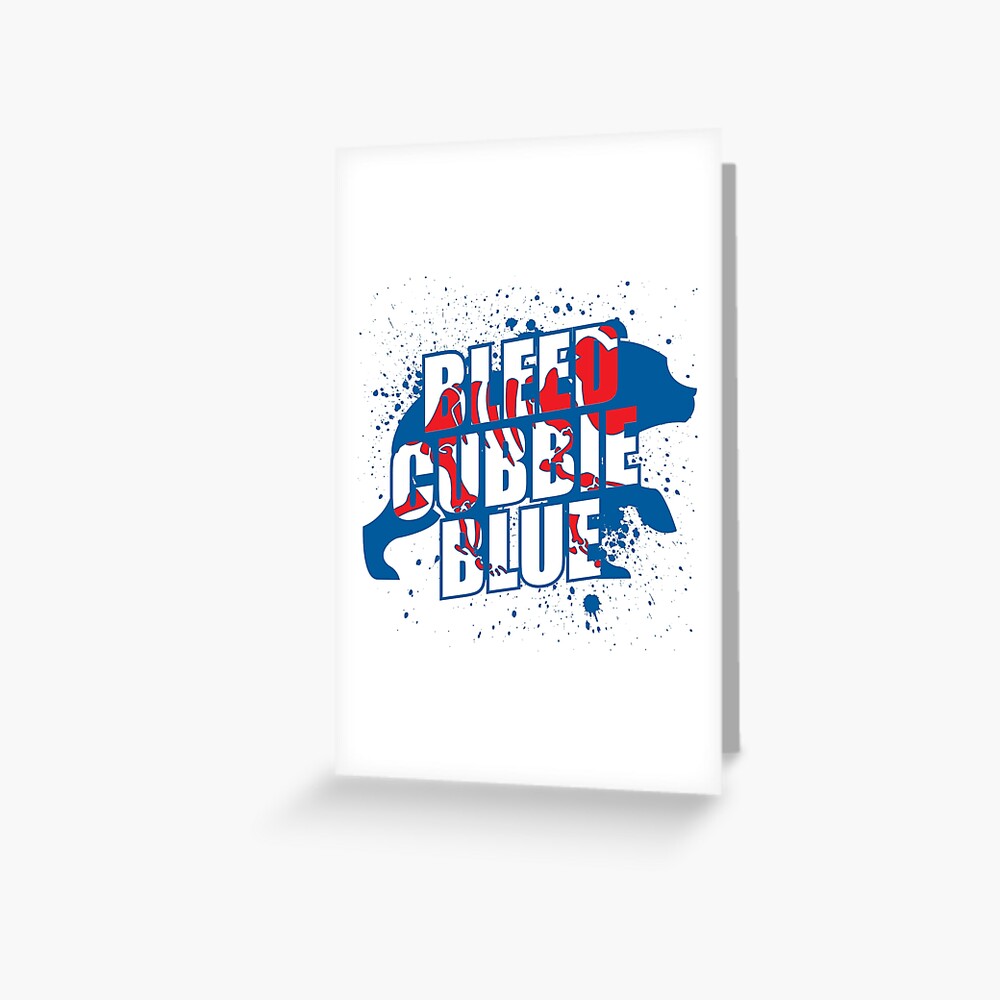 Bleed Cubbie Blue Chicago Cubs Shirt 