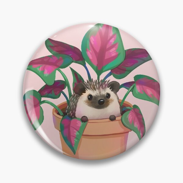 Item preview, Houseplant Hedgehog designed and sold by Pameloo.