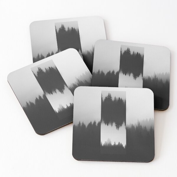 Item preview, Abstract black and white tree art. designed and sold by illlustreation.