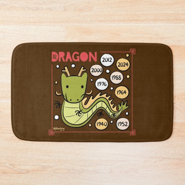 Item preview, Year of the Dragon Chinese New Year Zodiac Animal 2024 designed and sold by flowtojoy.