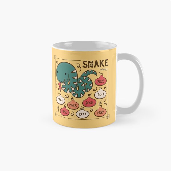 Item preview, Year of the Snake Chinese New Year Zodiac Animal 2025 designed and sold by flowtojoy.