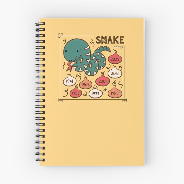 Item preview, Year of the Snake Chinese New Year Zodiac Animal 2025 designed and sold by flowtojoy.