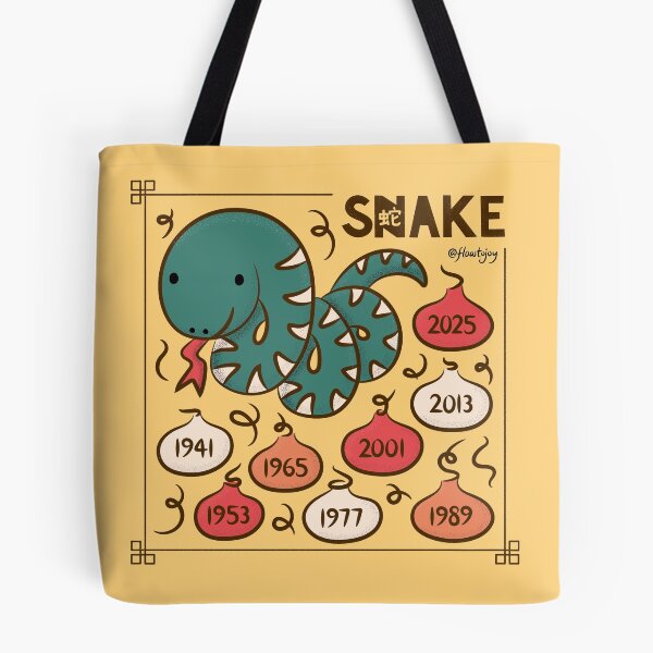 Item preview, Year of the Snake Chinese New Year Zodiac Animal 2025 designed and sold by flowtojoy.