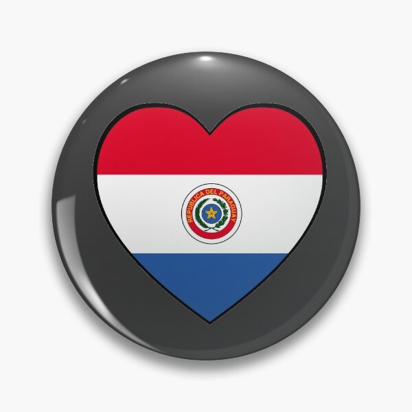 Item preview, Paraguay Heart designed and sold by rogue-design.