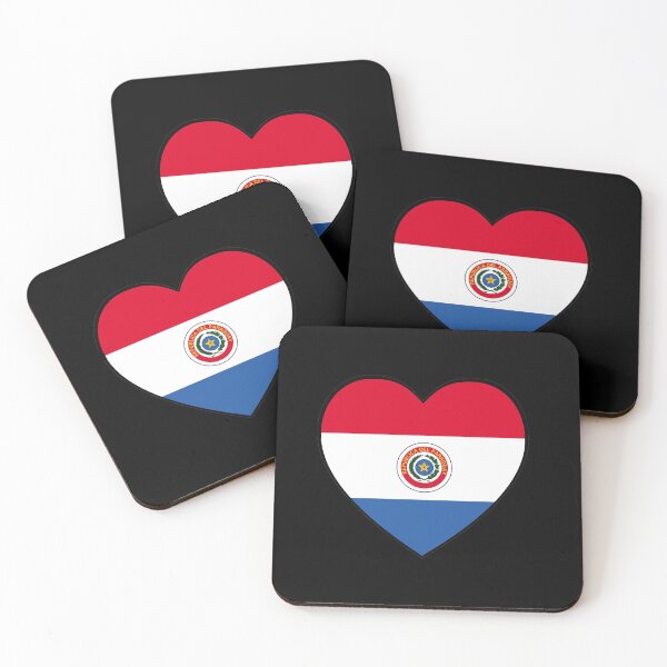 Item preview, Paraguay Heart designed and sold by rogue-design.