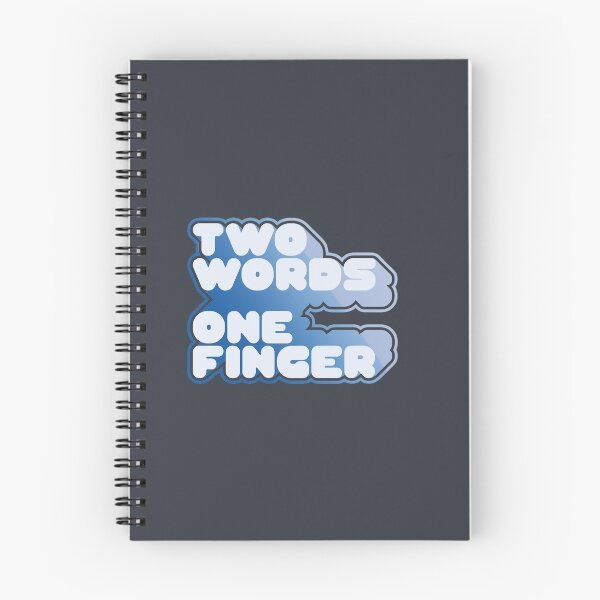 Item preview, TWO WORDS ONE FINGER designed and sold by azified.