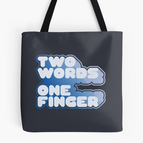 Item preview, TWO WORDS ONE FINGER designed and sold by azified.