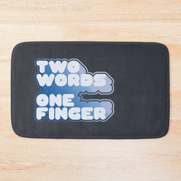Item preview, TWO WORDS ONE FINGER designed and sold by azified.