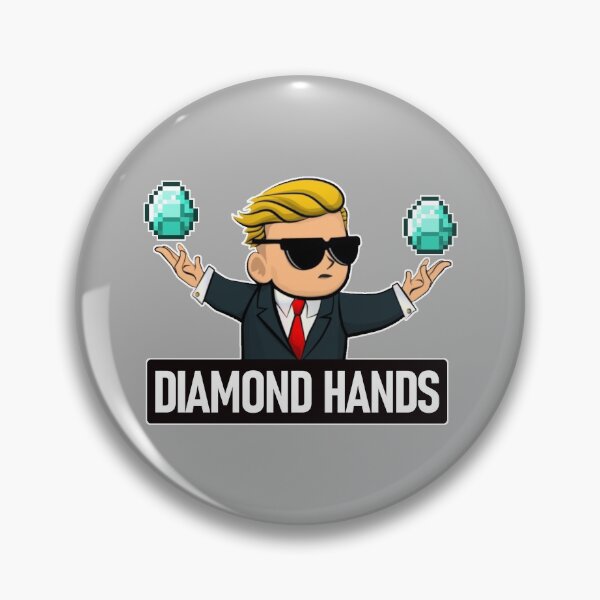 Item preview, Diamond Hands To The Moon designed and sold by DannyAndCo.