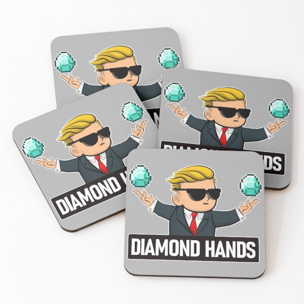 Item preview, Diamond Hands To The Moon designed and sold by DannyAndCo.