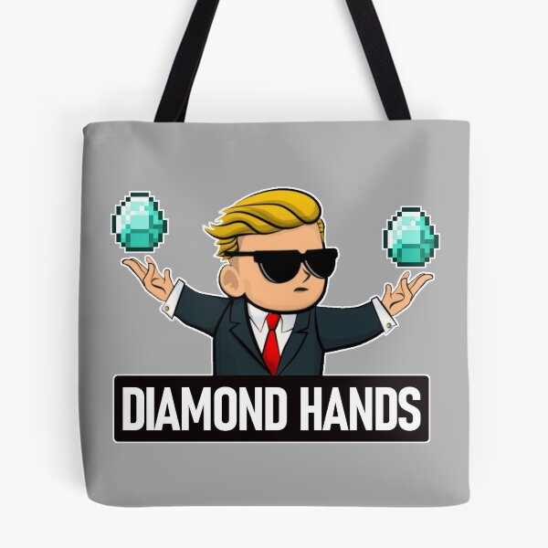 Item preview, Diamond Hands To The Moon designed and sold by DannyAndCo.