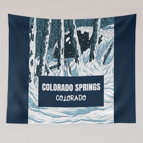 Item preview, Colorado Springs Frozen UFO in Forest designed and sold by Taumaturgo.