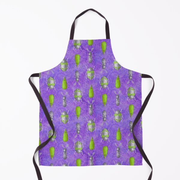 Item preview, Green Creepy Crawlers on Violet Field designed and sold by Floralife.