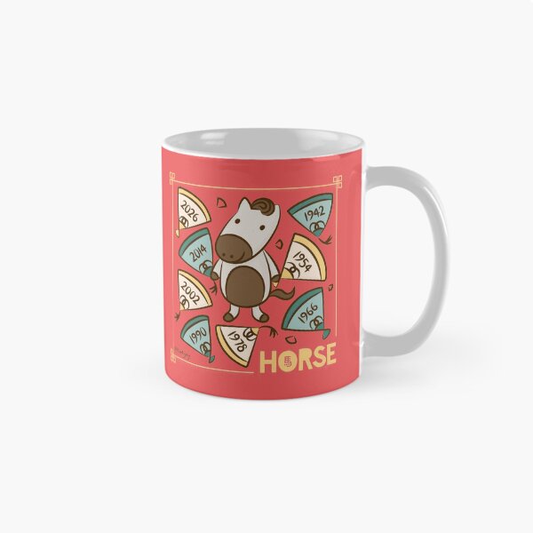 Item preview, Year of the Horse Chinese New Year Zodiac Animal 2026 designed and sold by flowtojoy.