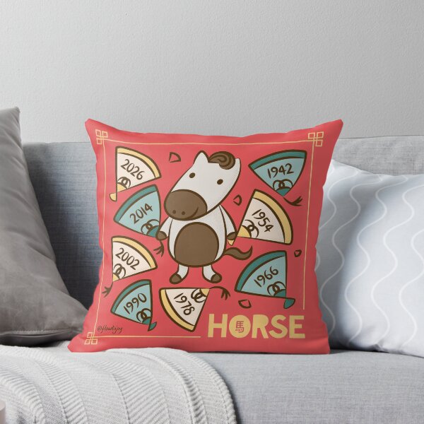 Item preview, Year of the Horse Chinese New Year Zodiac Animal 2026 designed and sold by flowtojoy.