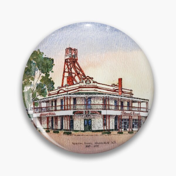 Item preview, Federal Hotel,Kalgoorlie.West Australia designed and sold by robynart.