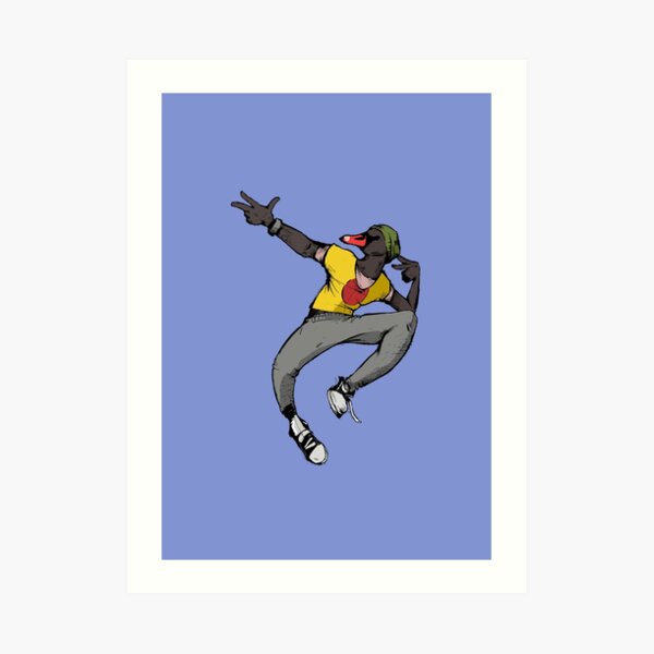Swan Lake Ballerino Art Print