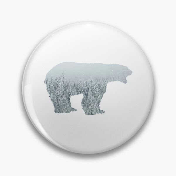 Item preview, Polar bear (winter backdrop) designed and sold by erikvanrent.