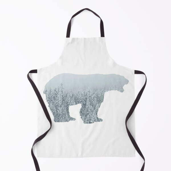 Item preview, Polar bear (winter backdrop) designed and sold by erikvanrent.