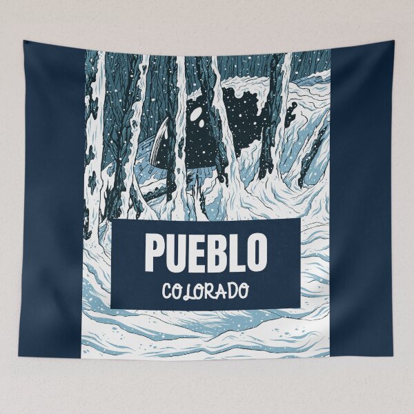 Item preview, Pueblo Colorado Frozen UFO in Forest designed and sold by Taumaturgo.