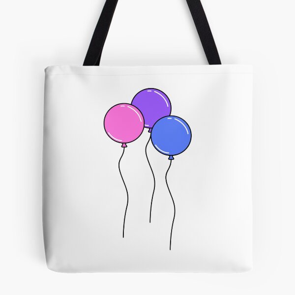 Item preview, Pastel Bisexual Pride Round Balloons designed and sold by meicha.