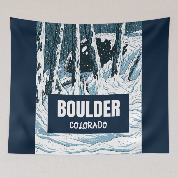 Item preview, Boulder Colorado Frozen UFO in Forest designed and sold by Taumaturgo.