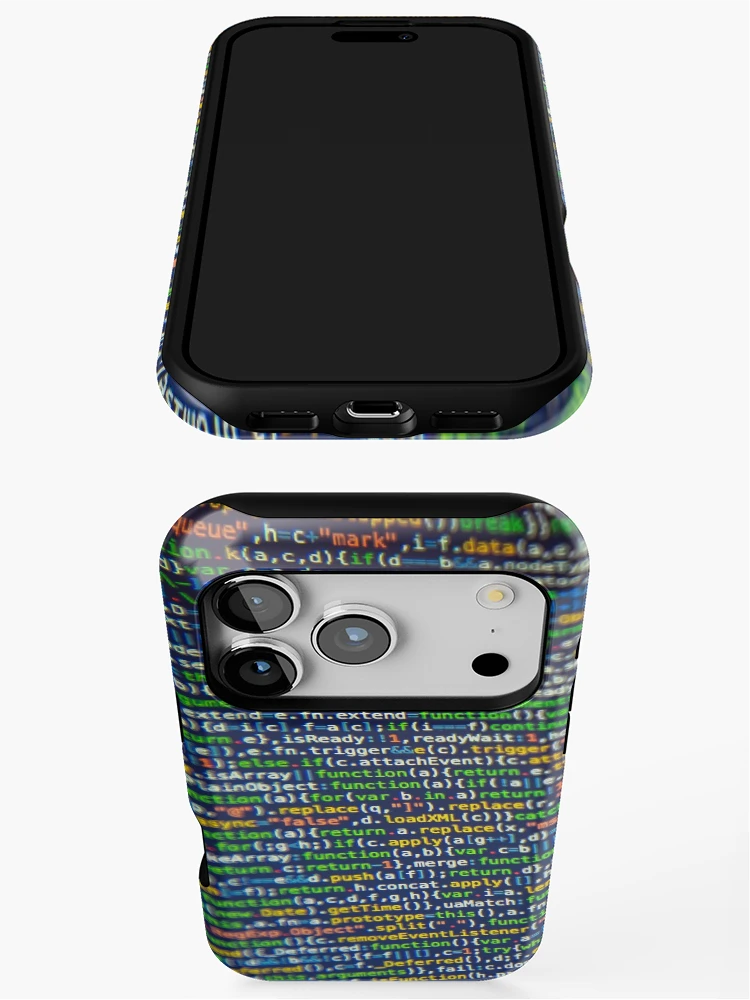 Thumbnail 3 of 4, iPhone Case, Programming Code designed and sold by MenOfRage.