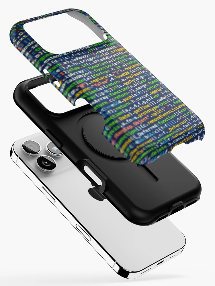 Thumbnail 2 of 4, iPhone Case, Programming Code designed and sold by MenOfRage.