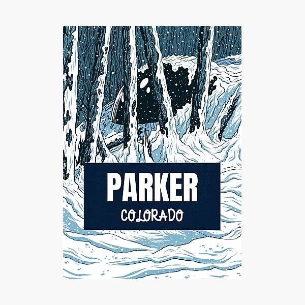 Item preview, Parker Colorado Frozen UFO in Forest designed and sold by Taumaturgo.