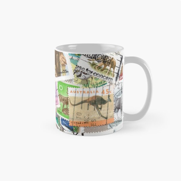 Item preview, Retro postage stamps with animals designed and sold by Salomėja Misė.