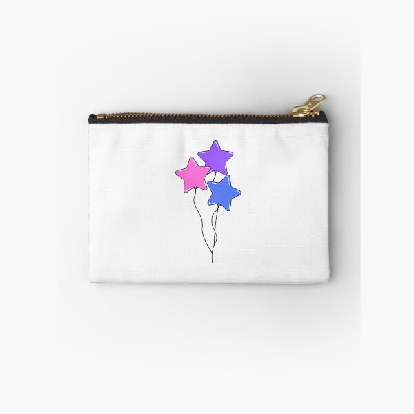 Item preview, Pastel Bisexual Pride Star Balloons designed and sold by meicha.