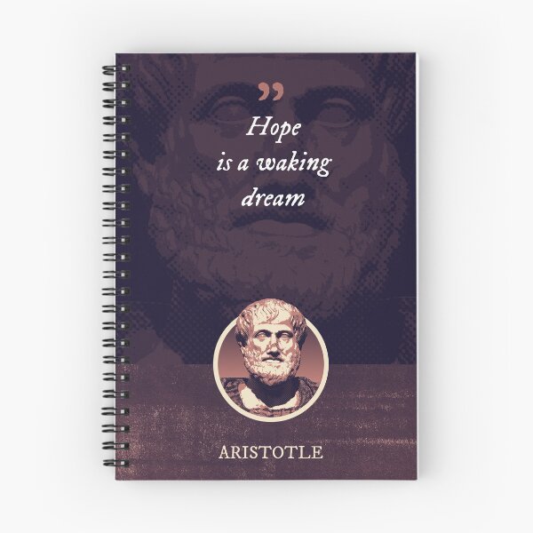 Item preview, Aristotle - Hope is a waking dream designed and sold by Syahrasi.