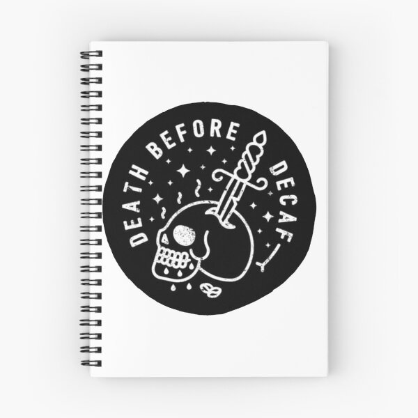 Item preview, Death before decaf designed and sold by Roisin678.