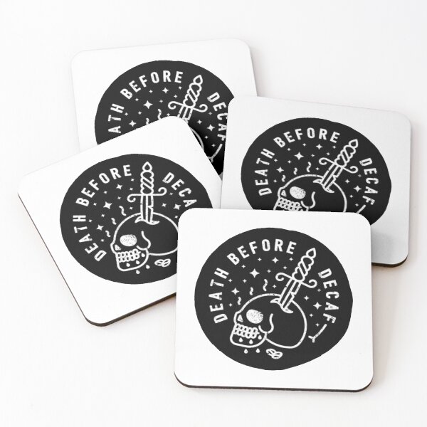 Item preview, Death before decaf designed and sold by Roisin678.