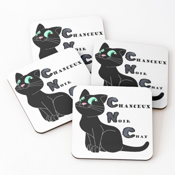 Item preview, Chanceux Noir Chat designed and sold by thersant.