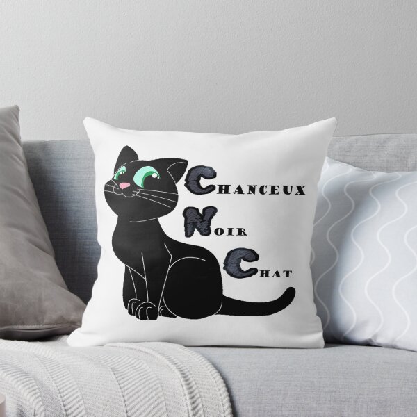 Item preview, Chanceux Noir Chat designed and sold by thersant.