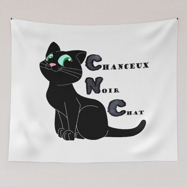 Item preview, Chanceux Noir Chat designed and sold by thersant.