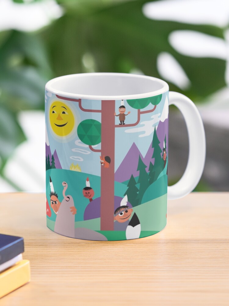 Thumbnail 1 of 6, Coffee Mug, Hide and Seek designed and sold by Eivind Vetlesen.