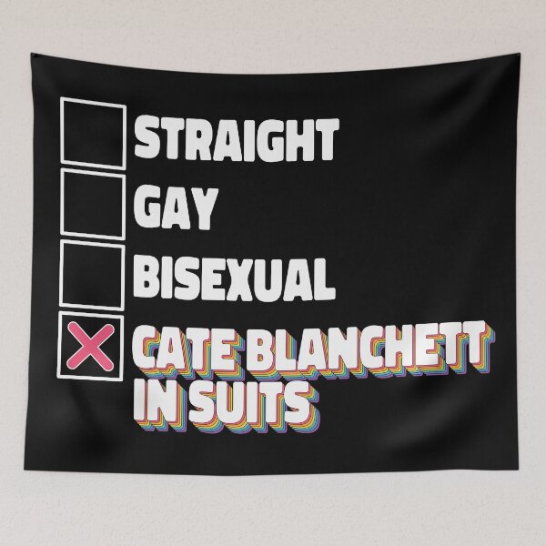 Item preview, Cate Blanchett In Suits designed and sold by ColoredRatio.