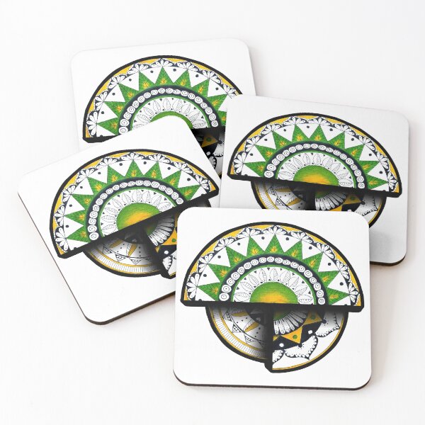 Item preview, Colourful 3D Mandala Art designed and sold by RomeoSketches.