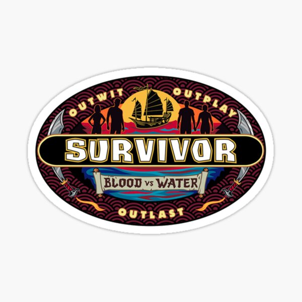 Aperçu de l'œuvre Fans de la série Survivor Blood vs Water - Outwit Outplay Outlast Souvenirs créée et vendue par MissyArt.