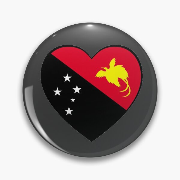 Item preview, Papua New Guinea Heart designed and sold by rogue-design.