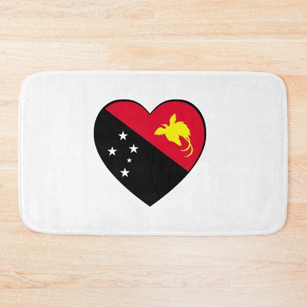 Item preview, Papua New Guinea Heart designed and sold by rogue-design.