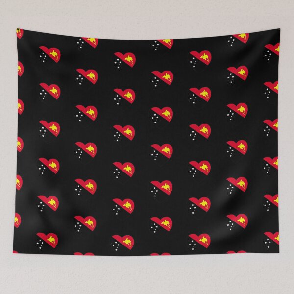 Item preview, Papua New Guinea Heart designed and sold by rogue-design.
