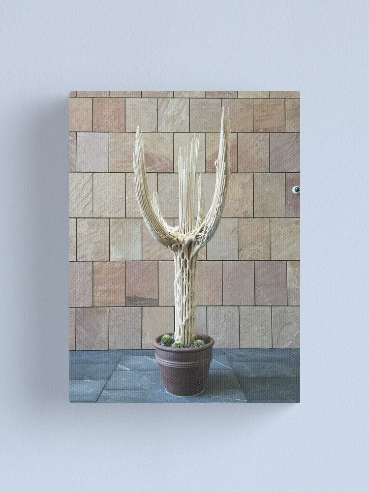 Alternate view of 2016 Cactus Skelleton Canvas Print