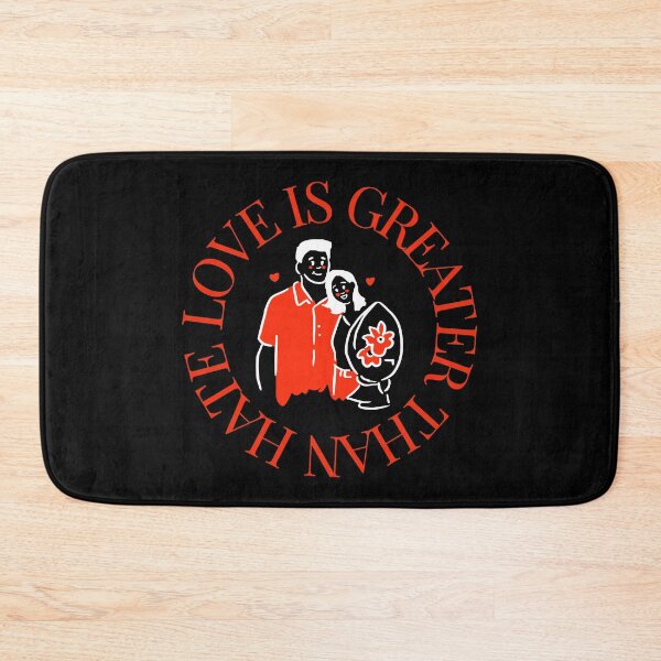 Item preview, LOVE IS GREATER THAN HATE Design designed and sold by LevelUpMerch.