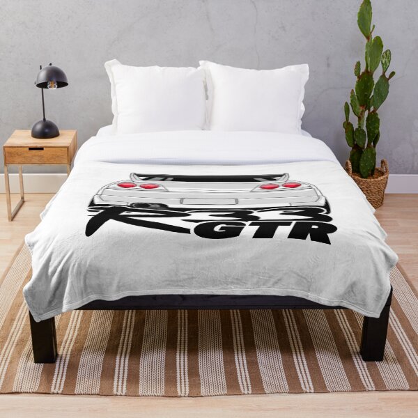 Skyline R33 GTR (White) Throw Blanket
