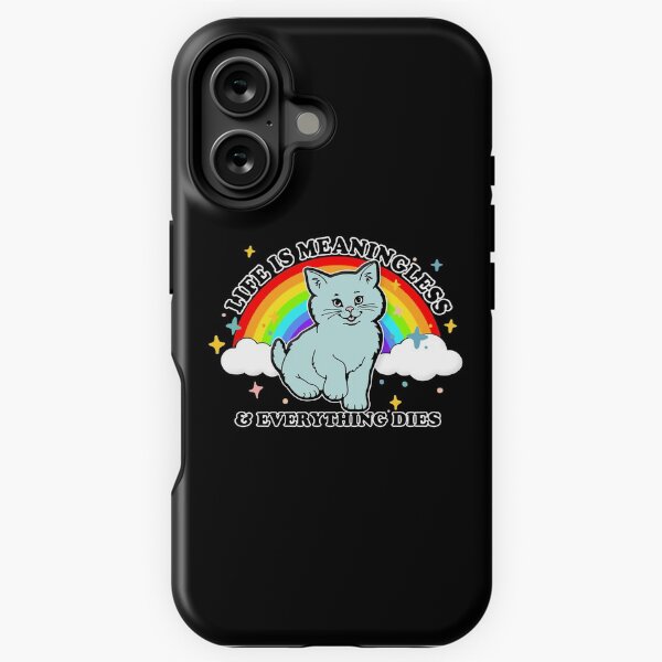 Item preview,  Life Is Meaningless & Everything Dies / Cute Nihilism Design  designed and sold by AestheticNow.